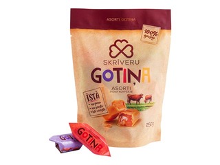 Konfektes Gotiņa Skrīveru assorti 250g
