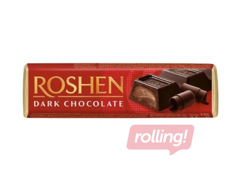 Šokolāde tumšā ar pildījumu, Roshen, 43g