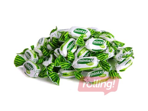 Karameles ar piparmētru garšu Mintex, Roshen, 1 kg