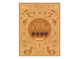 Šokolādes konfekšu izlase ar tumšo šokolādi Magic of Winter, Pergale, 171g