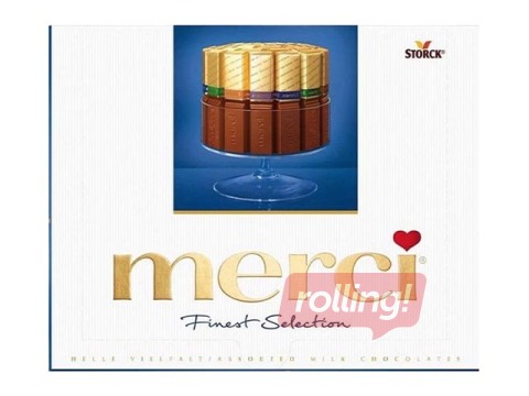 Piena šokolādes izlase Merci,  250g