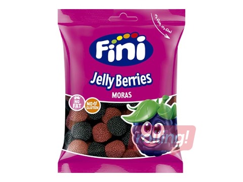 Želejkonfektes Fini, Jelly Berries, 90g