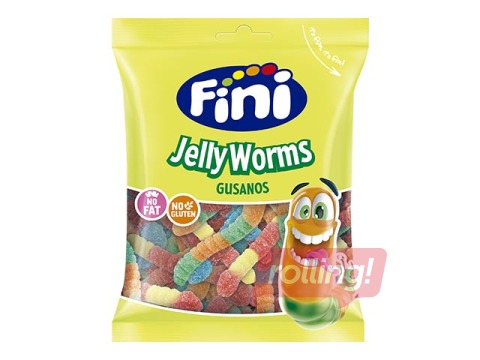 Želejkonfektes Fini, Jelly Worms, 90g
