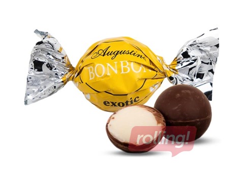 Šokolādes konfektes ar tropisko augļu garšu, 1kg