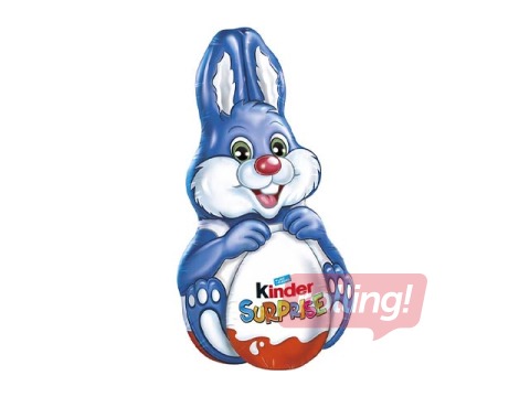 Šokolādes figūra Kinder Surprise, Lieldienu zaķis, 75g