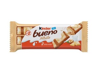 Šokolādes batoniņš Kinder Bueno, white, 39g