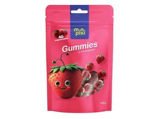 Želejkonfektes MiniPixi, ar zemeņu garšu, 130g