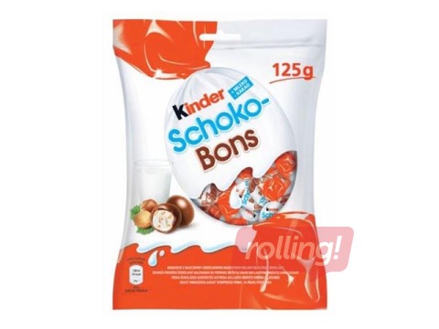 Šokolādes konfektes Kinder, Schoko-bons, 125g 
