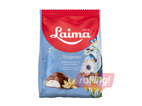 Zefīrs šokolādē, Laima, Maigums, vaniļas, 175g