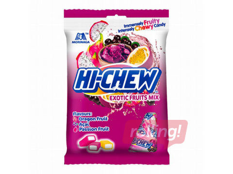 Konfektes HI-Chew, Exotic Fruits Mix, 100g