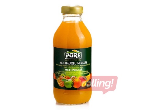 Multiaugļu nektārs Pūre, 330 ml