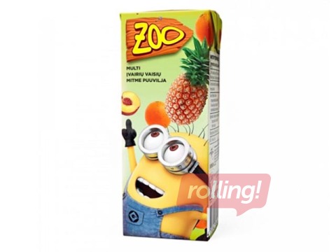 Sulas dzēriens Zoo Minion multiaugļu, 200ml