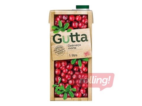 Dzēriens Gutta dzērveņu, 1L