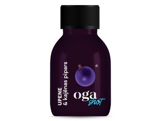 Upeņu un zaļā pipara šots Oga shot, 60ml