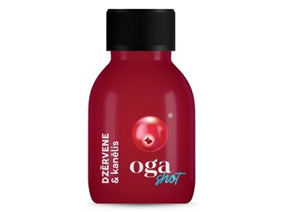 Dzērveņu un kanēļa šots Oga shot, 60ml