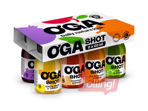 Sulas šotu mix OGA, 8x60ml