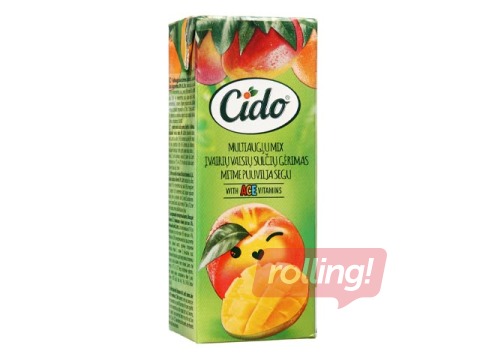 Sulas dzēriens Cido, multiaugļu, 0.2l