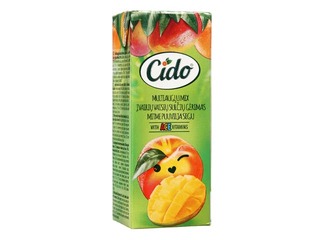 Sulas dzēriens Cido, multiaugļu, 0.2l