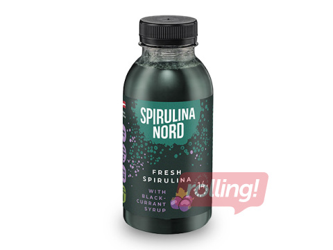 Spirulīna SpirulinaNord, svaiga, ar upeņu sīrupu, 330ml (Taras depozīts iekļauts cenā)