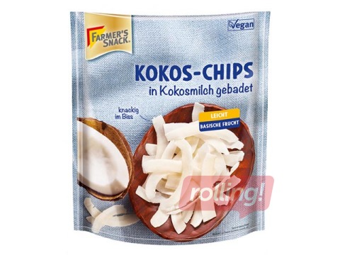 Farmers Snack Kokosriekstu čipsi, 100g