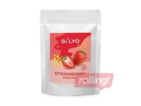 Liofilizētas zemenes, Silyo, 25g