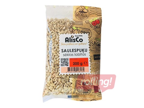 Sēklas Saulespuķu AlisCo, lobītas, 200g