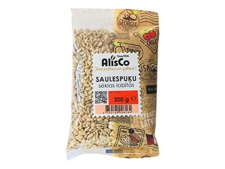 Sēklas Saulespuķu AlisCo, lobītas, 200g