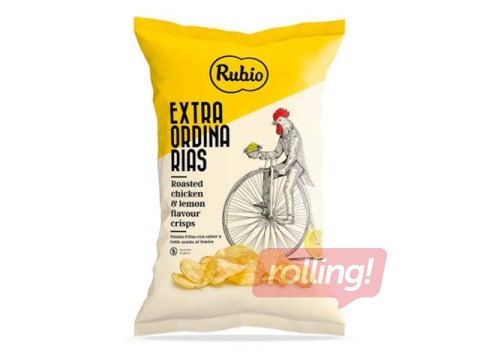Čipši Rubio ar grilētas vistas un citronu, 110 g