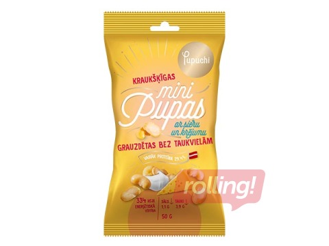 Pupuchi ar sieru un krējumu, 50 g