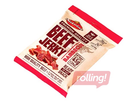 Žāvēta, karsti kūpināta liellopu gaļas uzkoda ar BBQ garšu, Beef Jerky, 45g