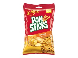 Kartupeļu salmiņi ar siera garšu, Lorenz Pomsticks, 85g