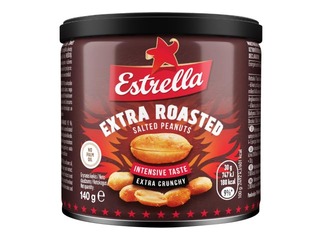 Zemesrieksti sālīti ekstra grauzdēti, Estrella, 140g