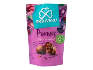 Plūmes tumšajā šokolādē Skrīveri, 110g
