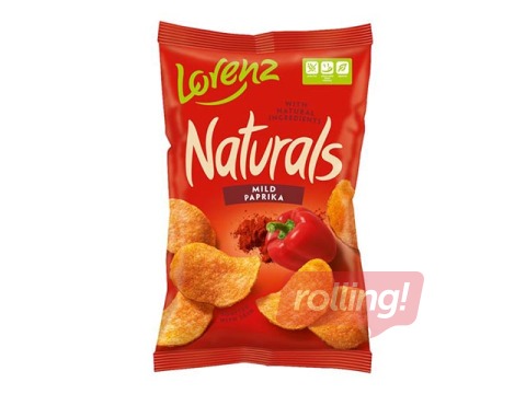 Čipsi ar paprikas garšu Lorenz, Naturals, 100g