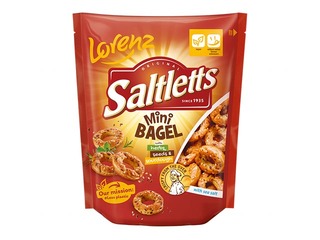 Sāļie cepumi Lorenz, Mini bagel, 100g