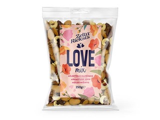 Riekstu maisījums Zelta rieksts, Mīlestība, 350g 