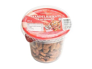 Mandeļrieksti karamelē Latsweets, 120g