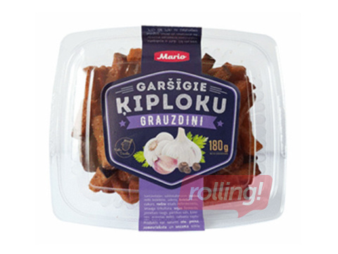 Ķiploku grauzdiņi, Mario, 180g