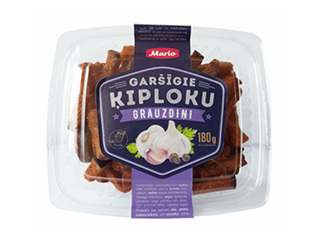 Ķiploku grauzdiņi, Mario, 180g