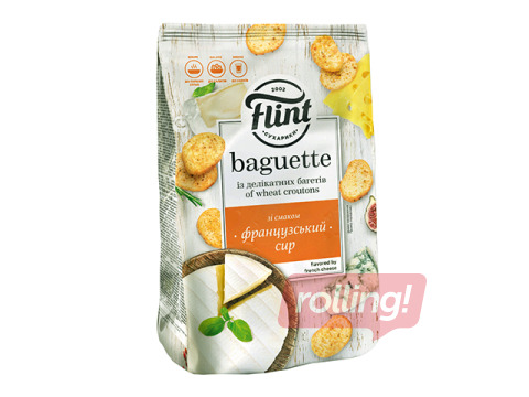 Sausmaizītes, FLINT, ar siera garšu, 90g