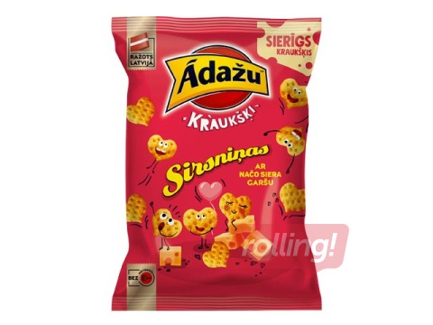 Čipsi Ādažu, Kukurūzas sirsniņas, 100g