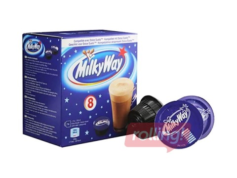Šokolādes dzēriena kapsulas Milky Way Dolce Gusto, 8gab