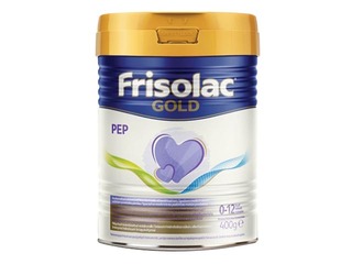 Piena maisījums Frisolac Gold Pep (0-12 mēn), 400g