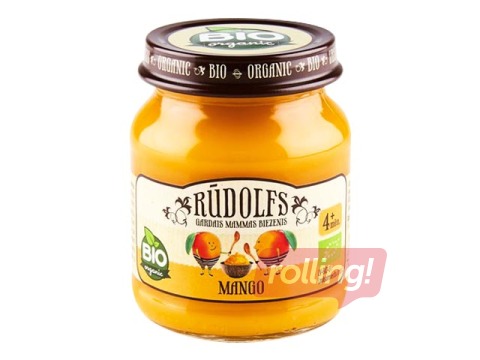 Biezenis mango Rūdolfs BIO, no 4 mēnešiem, 120g (Minimālais pasūtījums 6 gab.)
