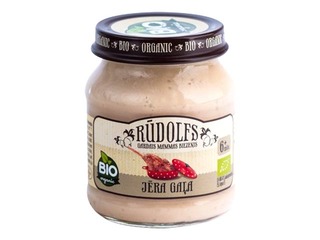 Biezenis ar jēra gaļu Rūdolfs BIO, no 6 menešiem, 120g (Minimālais pasūtījums 6 gab.)