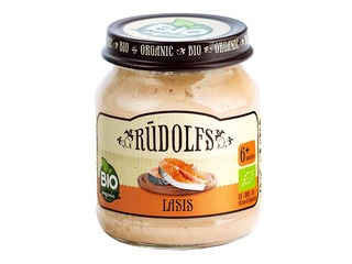 Biezenis ar lasi Rūdolfs BIO, no 6 menešiem, 115g (Minimālais pasūtījums 6 gab.)