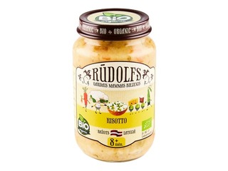 Risotto berniem Rūdolfs BIO, no 8 menešiem, 190g (Minimālais pasūtījums 6 gab.)