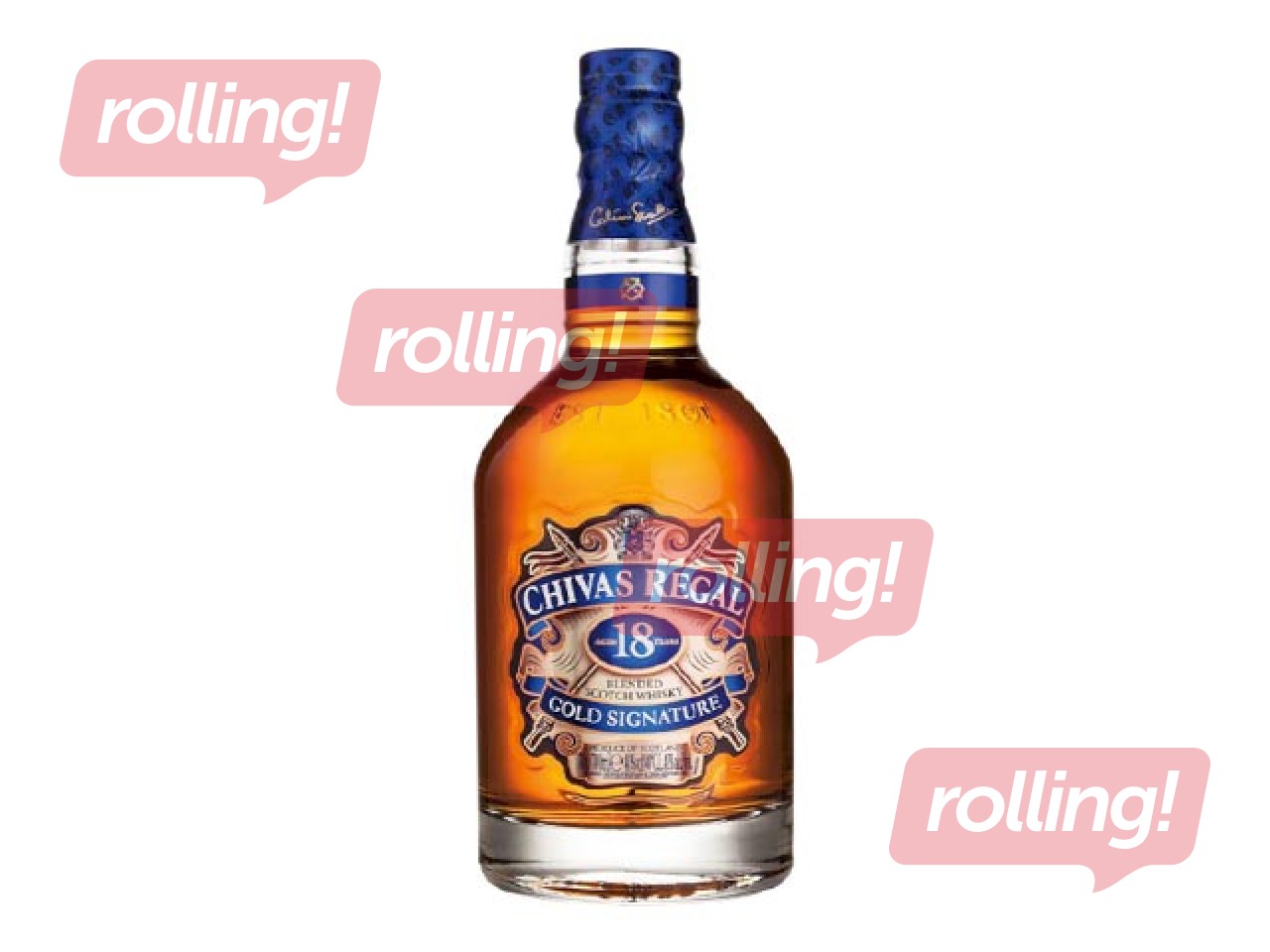 Viskijs Chivas Regal 18YO,  40%,  0.7L