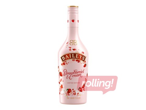 Liķieris Baileys Strawberies & Cream, 17%, 0.7L