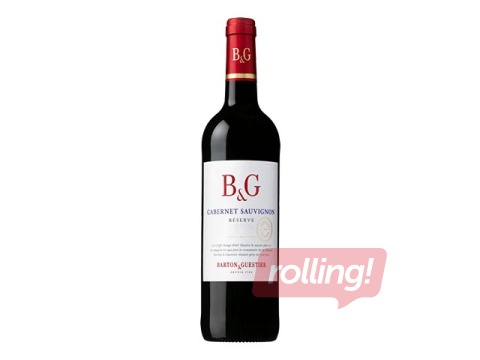 Sarkanvīns B&G Merlot Reserve, 13.5%, 0.75l